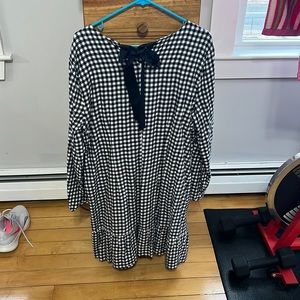 Black and White Bow dress from Jcrew